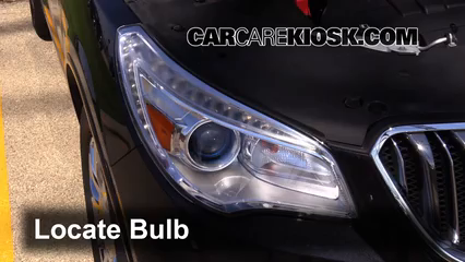 2013 Buick Enclave 3.6L V6 Luces Luz de estacionamiento (reemplazar foco)