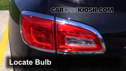 2013 Buick Enclave 3.6L V6 Luces Luz de reversa (reemplazar foco)