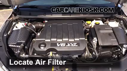 2013 Buick LaCrosse 3.6L V6 FlexFuel Filtro de aire (motor)