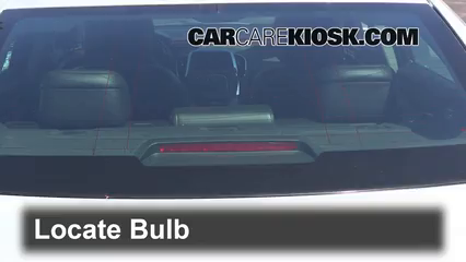 2013 Buick LaCrosse 3.6L V6 FlexFuel Éclairage Feu de freinage central (remplacer l'ampoule)