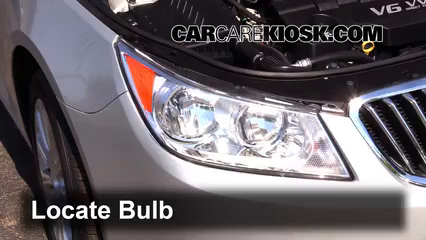 2013 Buick LaCrosse 3.6L V6 FlexFuel Luces Luz de estacionamiento (reemplazar foco)