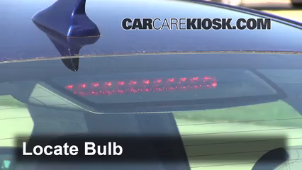 2013 Buick Verano 2.4L 4 Cyl. FlexFuel Luces Luz de freno central (reemplazar foco)