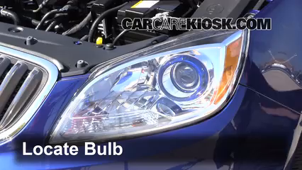2013 Buick Verano 2.4L 4 Cyl. FlexFuel Luces Luz de giro delantera (reemplazar foco)