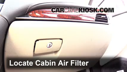 2013 Cadillac ATS Performance 3.6L V6 FlexFuel Filtre à air (intérieur) Changement