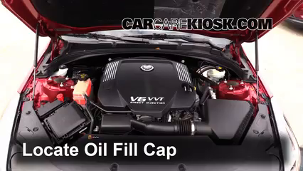 2013 Cadillac ATS Performance 3.6L V6 FlexFuel Huile Ajouter de l'huile