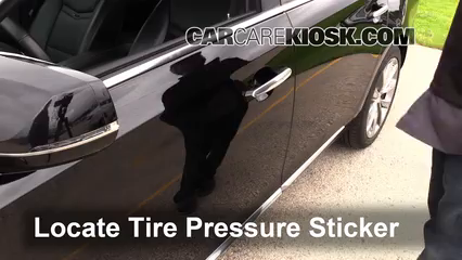 2013 Cadillac XTS 3.6L V6 Tires & Wheels Check Tire Pressure