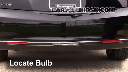 2013 Cadillac XTS 3.6L V6 Lights Reverse Light (replace bulb)