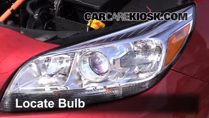 2013 Chevrolet Malibu Eco 2.4L 4 Cyl. Éclairage Feux de croisement (remplacer l'ampoule)