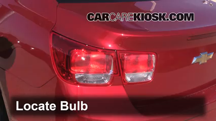 2013 Chevrolet Malibu Eco 2.4L 4 Cyl. Lights Tail Light (replace bulb)