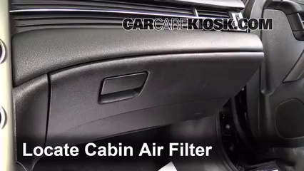 2013 Chevrolet Malibu LTZ 2.5L 4 Cyl. Filtro de aire (interior)