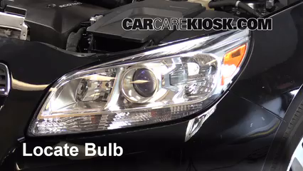 2013 Chevrolet Malibu LTZ 2.5L 4 Cyl. Lights Turn Signal - Front (replace bulb)