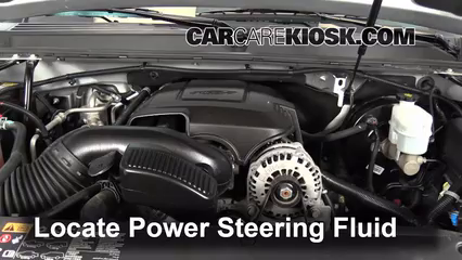 2013 Chevrolet Tahoe LT 5.3L V8 FlexFuel Power Steering Fluid