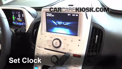 2013 Chevrolet Volt 1.4L 4 Cyl. Clock