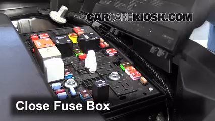 Replace a Fuse: 2011-2015 Chevrolet Volt - 2013 Chevrolet Volt 1.4L 4 Cyl. | Chevrolet Volt Fuse Box | | CarCareKiosk