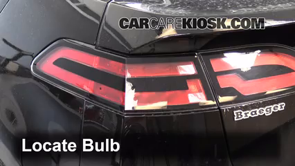 2013 Chevrolet Volt 1.4L 4 Cyl. Éclairage Feux de position arrière (remplacer ampoule)