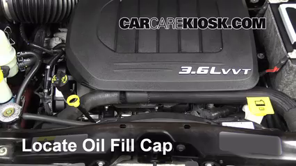 2013 Chrysler Town and Country Touring 3.6L V6 FlexFuel Aceite