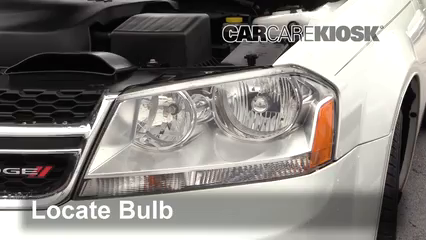 2013 Dodge Avenger SE 3.6L V6 FlexFuel Lights Highbeam (replace bulb)