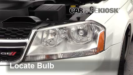 2013 Dodge Avenger SE 3.6L V6 FlexFuel Lights Parking Light (replace bulb)