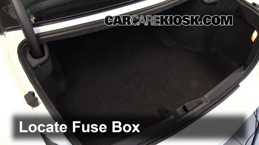 Interior Fuse Box Location: 2013 Dodge Charger SE 3.6L V6 FlexFuel