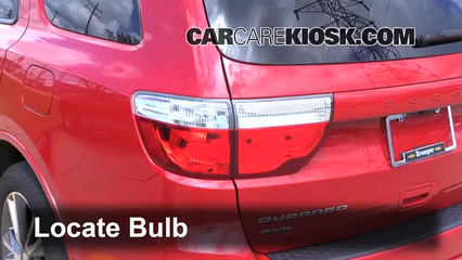 2013 Dodge Durango RT 5.7L V8 Lights Reverse Light (replace bulb)