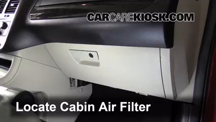 2013 Dodge Grand Caravan SXT 3.6L V6 Filtre à air (intérieur)