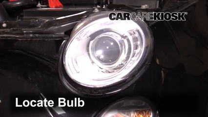 2013 Fiat 500 Abarth 1.4L 4 Cyl. Turbo Éclairage Feux de route (remplacer l'ampoule)