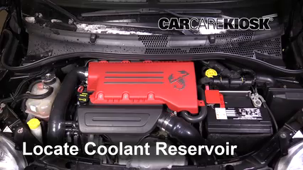 Coolant Flush How-to: Fiat 500 (2012-2019) - 2013 Fiat 500 Abarth 1.4L