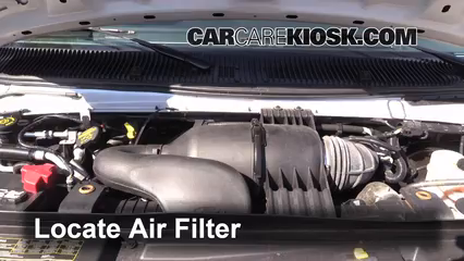 2013 Ford E-350 Super Duty XLT 5.4L V8 FlexFuel Standard Passenger Van Air Filter (Engine)