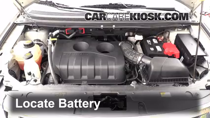 2013 Ford Edge SE 2.0L 4 Cyl. Turbo Battery Replace