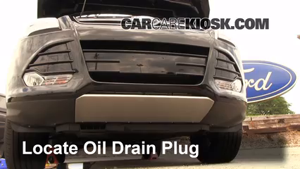 2013 Ford Escape SEL 2.0L 4 Cyl. Turbo Oil Change Oil and Oil Filter