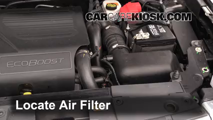 2013 Ford Flex Limited 3.5L V6 Turbo Sport Utility (4 Door) Filtre à air (moteur) Changement