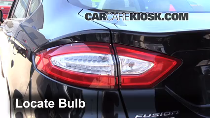 2013 Ford Fusion SE 2.0L 4 Cyl. Turbo Lights Reverse Light (replace bulb)
