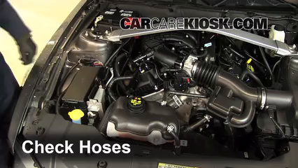 2013 Ford Mustang 3.7L V6 Convertible Hoses Check Hoses