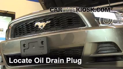 2013 Ford Mustang 3.7L V6 Convertible Oil Change Oil and Oil Filter