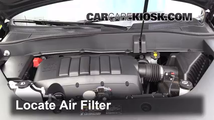 2013 GMC Acadia SLT 3.6L V6 Air Filter (Engine) Replace