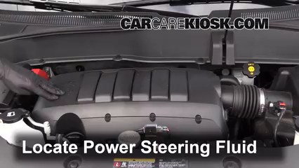 2013 GMC Acadia SLT 3.6L V6 Fluid Leaks Power Steering Fluid (fix leaks)
