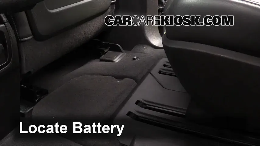 Battery Location 2013 Gmc Acadia