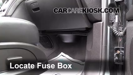 Interior Fuse Check: 2013 GMC Acadia SLT 3.6L V6