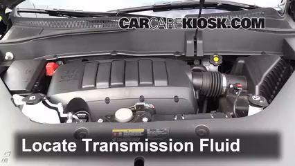 Transmission Fluid Level Check 2013 GMC Acadia SLT 3.6L V6