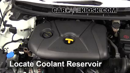 2013 Hyundai Elantra Coupe GS 1.8L 4 Cyl. Coupe (2 Door) Coolant (Antifreeze) Check Coolant Level