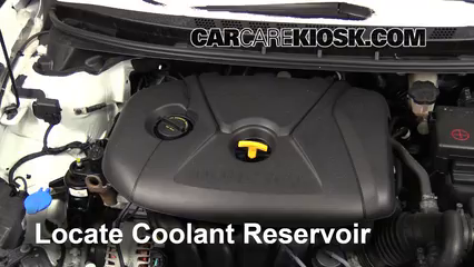 How to Add Refrigerant to a 2013 Hyundai Elantra Coupe GS 1.8L 4 Cyl ...