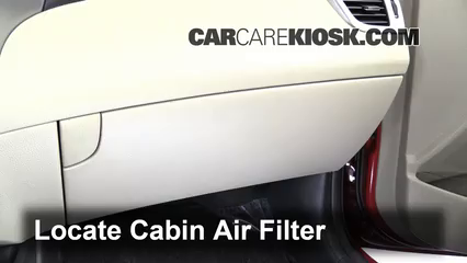 2013 Hyundai Elantra GT 1.8L 4 Cyl. Hatchback (4 Door) Air Filter (Cabin) Check