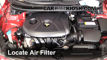 2013 Hyundai Elantra GT 1.8L 4 Cyl. Hatchback (4 Door) Air Filter (Engine) Check