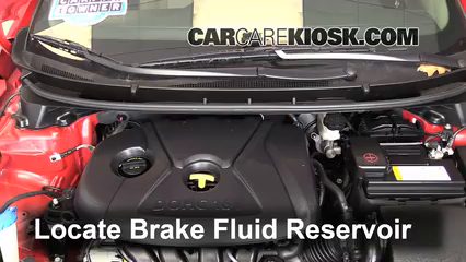 2013 Hyundai Elantra GT 1.8L 4 Cyl. Hatchback (4 Door) Brake Fluid Check Fluid Level