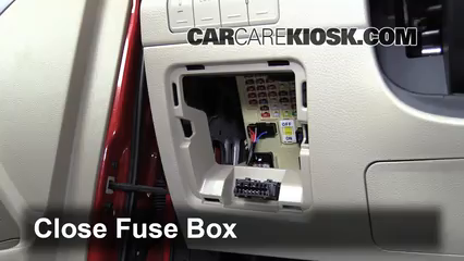 Interior Fuse Box Location 2011 2016 Hyundai Elantra 2012 Hyundai Elantra Limited 1 8l 4 Cyl Sedan 4 Door