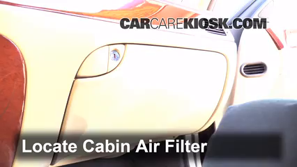 2013 Hyundai Genesis 3.8 3.8L V6 Air Filter (Cabin) Check
