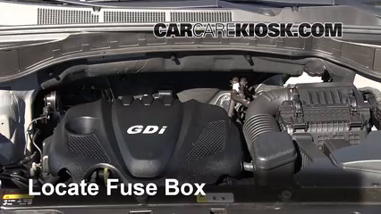 2013 Hyundai Santa Fe Sport 2.4L 4 Cyl. Fuse (Engine) Replace