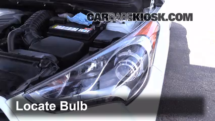 2013 Hyundai Veloster Turbo 1.6L 4 Cyl. Turbo Lights Headlight (replace bulb)