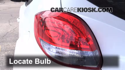 2013 Hyundai Veloster Turbo 1.6L 4 Cyl. Turbo Lights Tail Light (replace bulb)