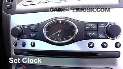 2013 Infiniti G37 X 3.7L V6 Coupe Reloj